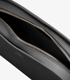 Sac Demi-Lune Baguette - Noir