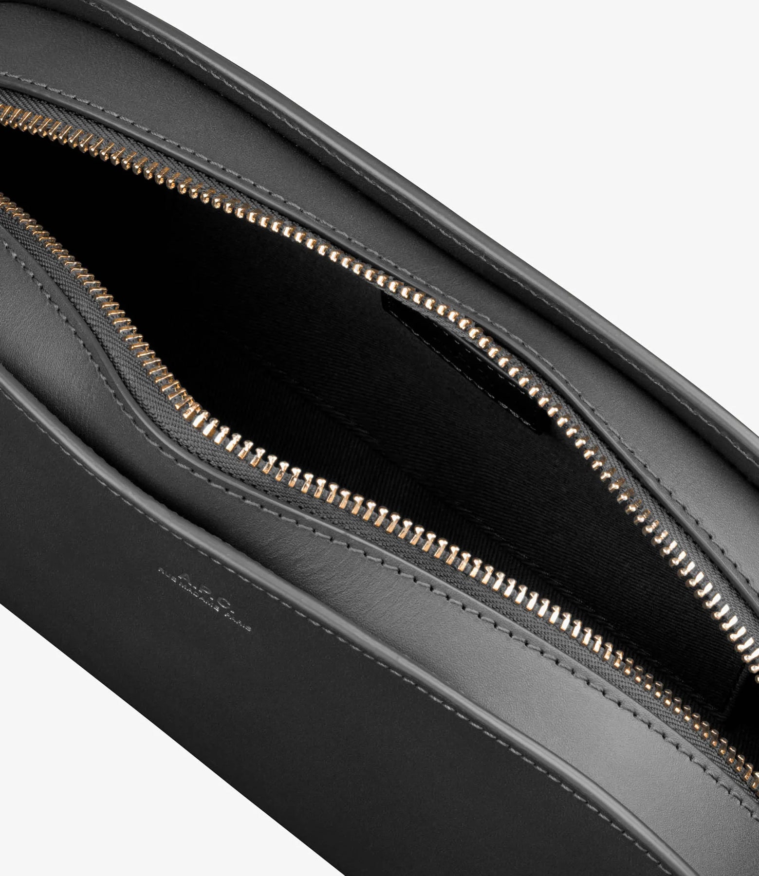 A.P.C. Sac Demi-Lune Baguette - Noir