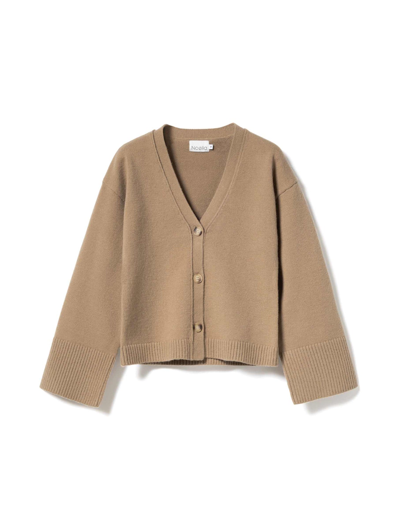 Noella Lenyx Knit Kofta - Timber Brown Melange