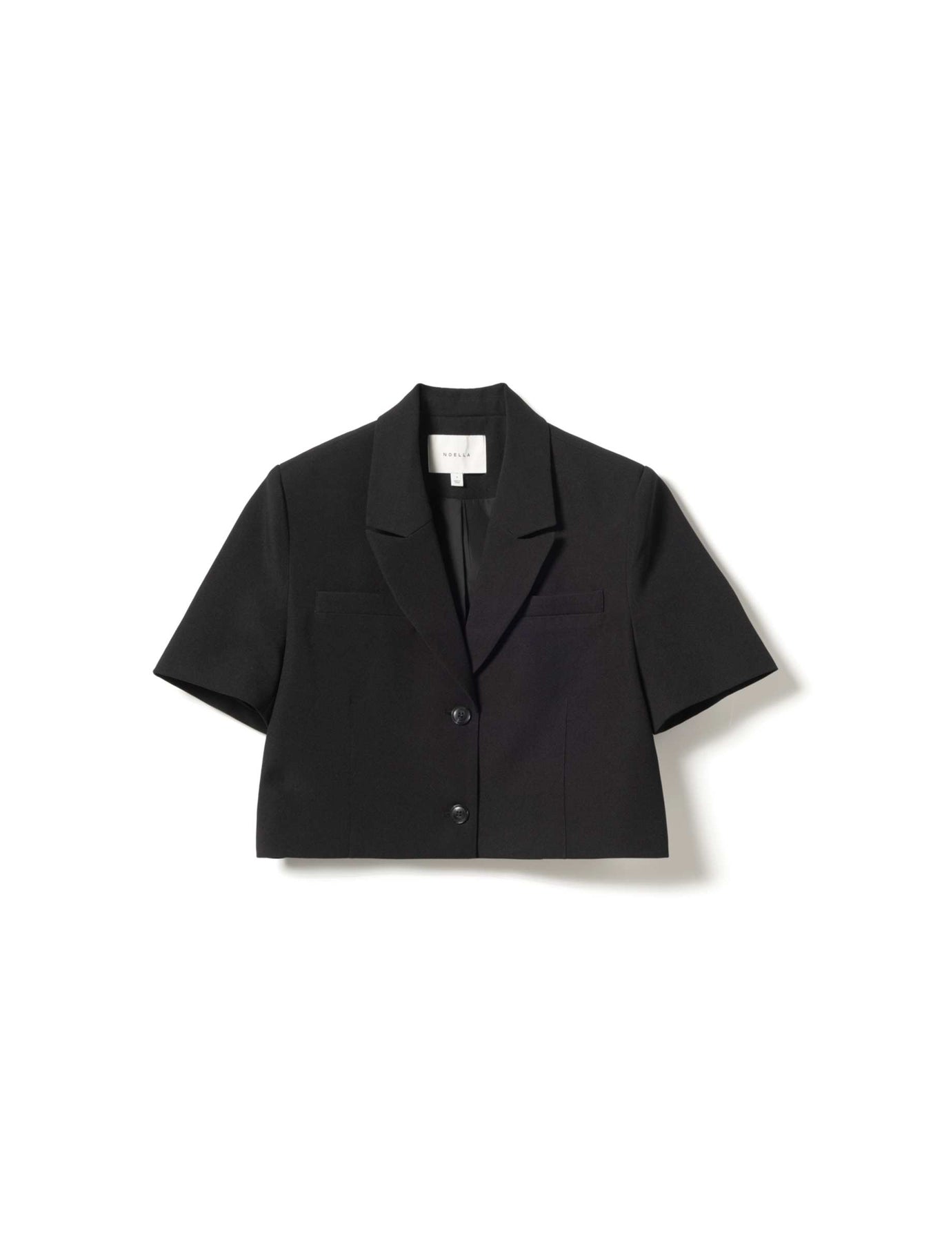 N-Leanne Crop Blazer - Svart
