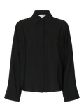 Amara Ls Relaxed Shirt - Svart