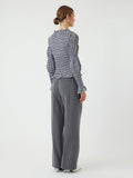 Y.A.S Yaschemma LS Smock Top - Star White Navy