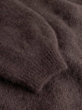 Kae Knit Cardigan - Chokladbrun
