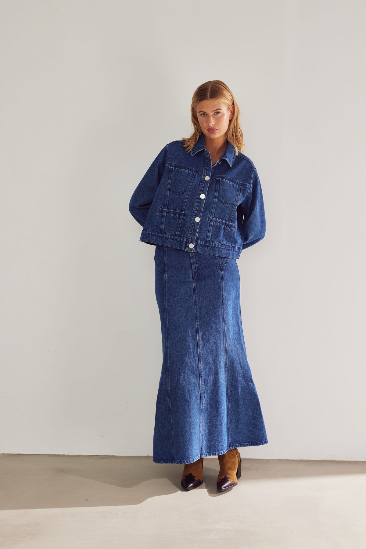 Lyric Jacket - Blå Denim