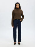 Lulu Ls Knit Roll Neck - Dachshund Melange