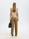 Lulu Sl Button O-Neck Vest - Birch Melange