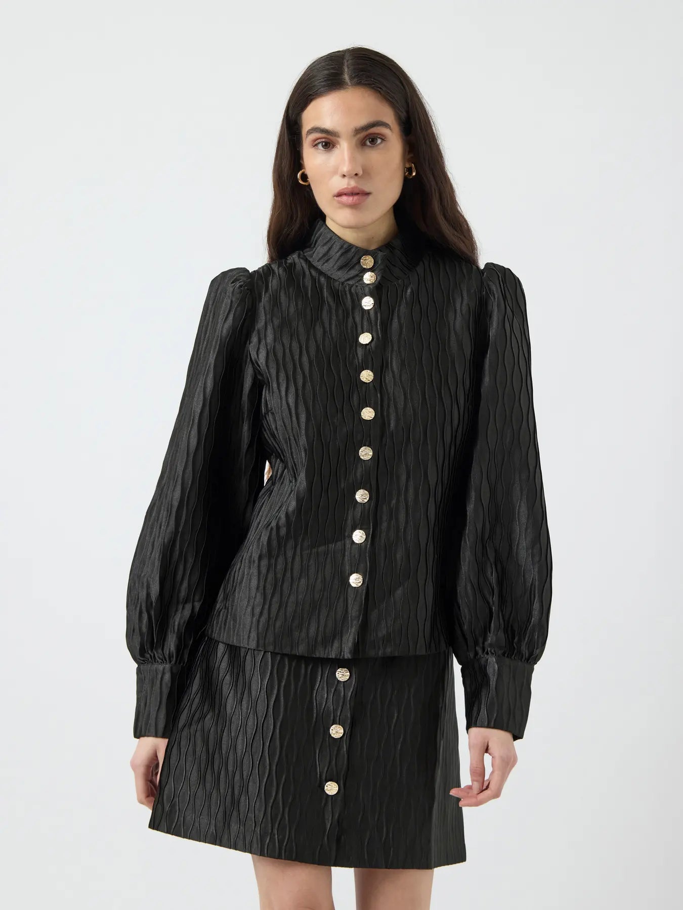 Yasripple Ls Shirt S. - Svart