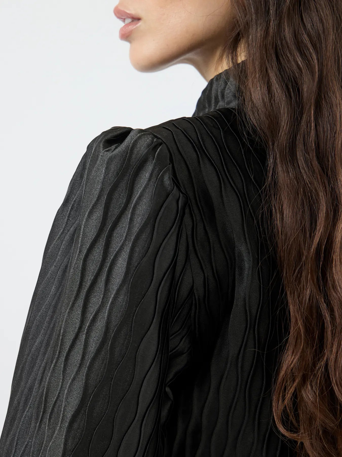 Yasripple Ls Shirt S. - Svart