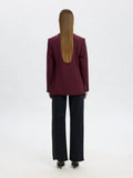 Rita LS Classic Blazer - Fig Melange