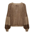Liana Knit Sweater - Brown/Camel