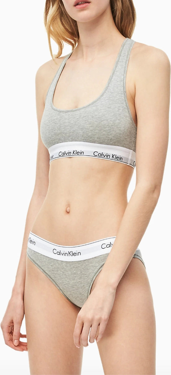 Bralette - Grey Heather - Calvin Klein - Undertøy - VILLOID.no