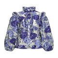 Rowan Blouse - Purple Mint Mix