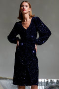 Teagan Lg Dress - Blue