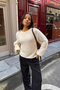 Idaic Pullover - Vit