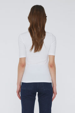 Jersey Short Sleeve T-Shirt - Bright White