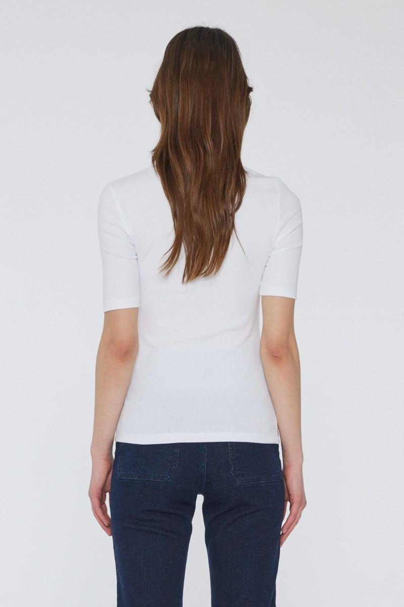Jersey Short Sleeve T-Shirt - Bright White