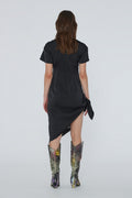 Midi Knot Dress - Svart