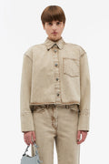 Short Denim Shirt - Pure Cashmere