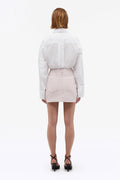 Leather Mini Skirt - Ballerina