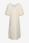 Reno Pastis Long Dress - Crème