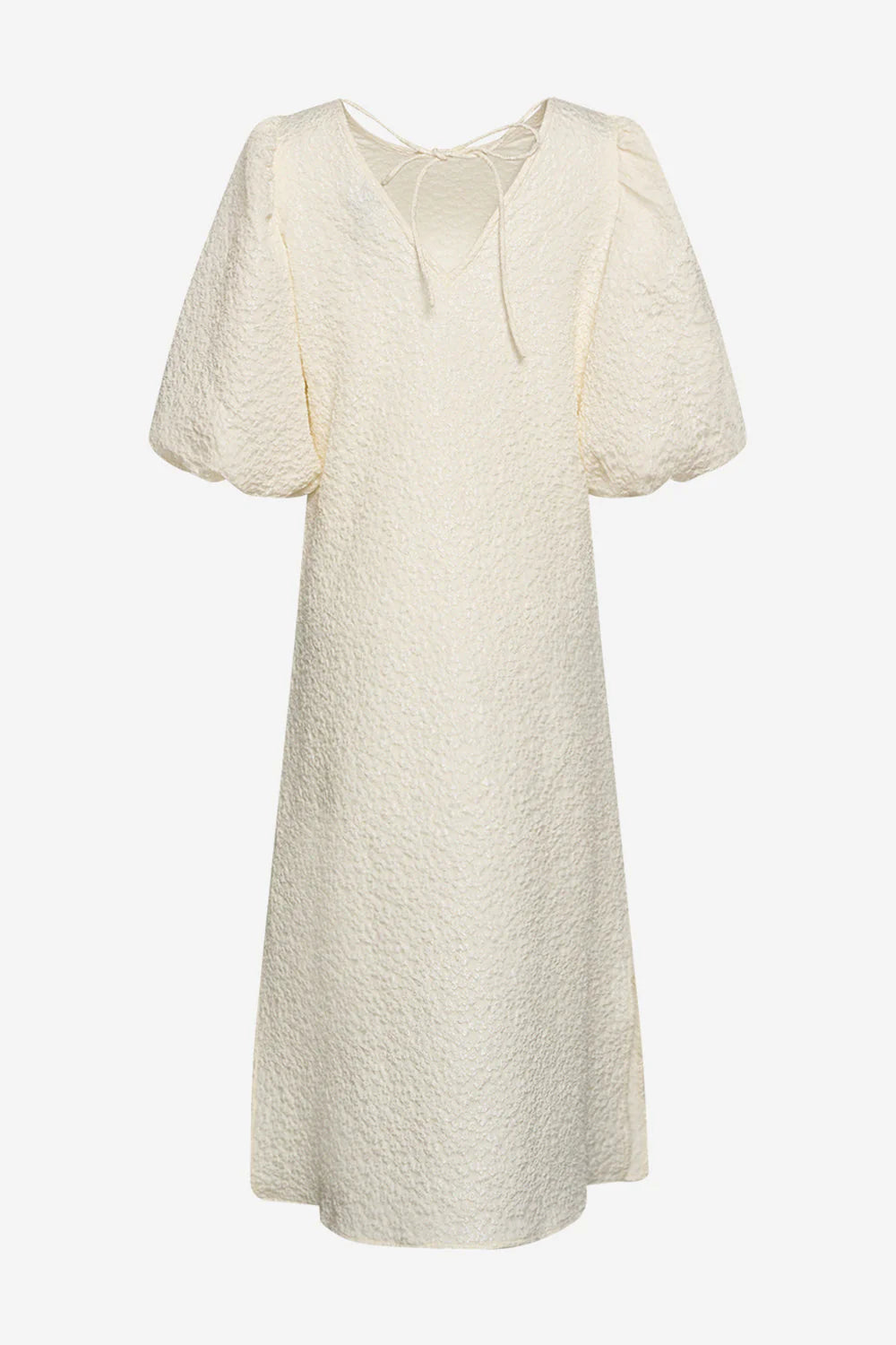 Reno Pastis Long Dress - Crème