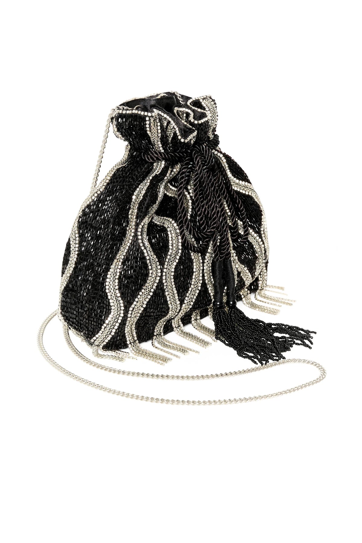 RhinnyGZ Bag - Rhinestone Black