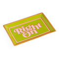 Right On Rectangle Tray - Grön/Rosa
