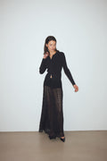 N-Lexanne Skirt - Svart