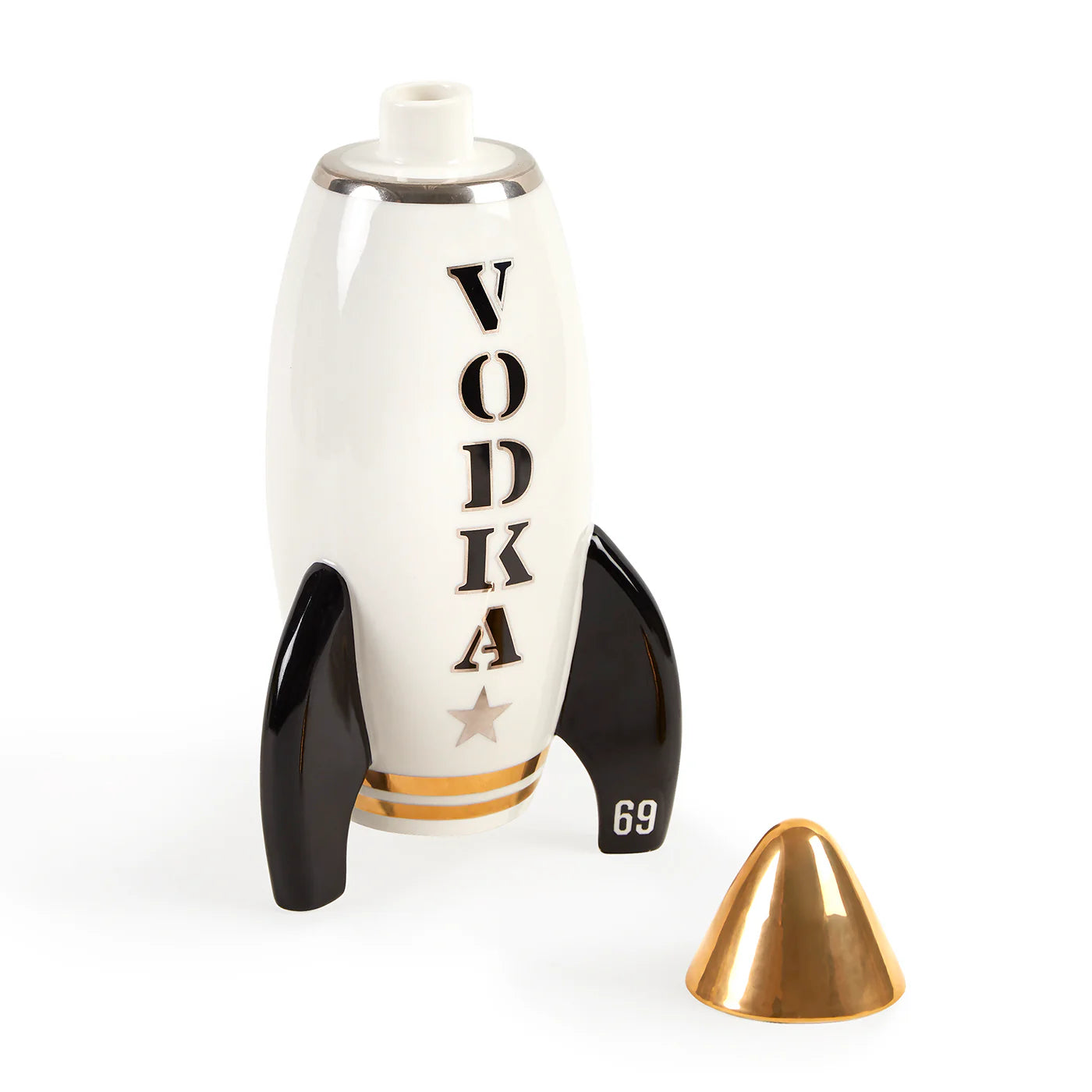 Rocket Decanter Vodka - Vit