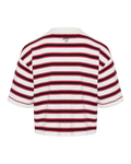 Ros T-Shirt - Röd/Marinblå