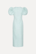 Jacquard Midi Puffy Dress - Plein Air