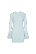 Mesh Frill Mini Dress - Plein Air