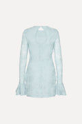 Mesh Frill Mini Dress - Plein Air