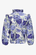 Rowan Blouse - Purple Mint Mix