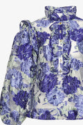 Rowan Blouse - Purple Mint Mix