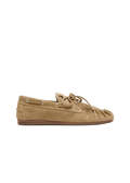 Rowan Leather Loafers - Suede Beige