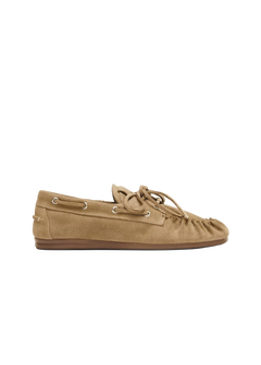 Rowan Leather Loafers - Suede Beige