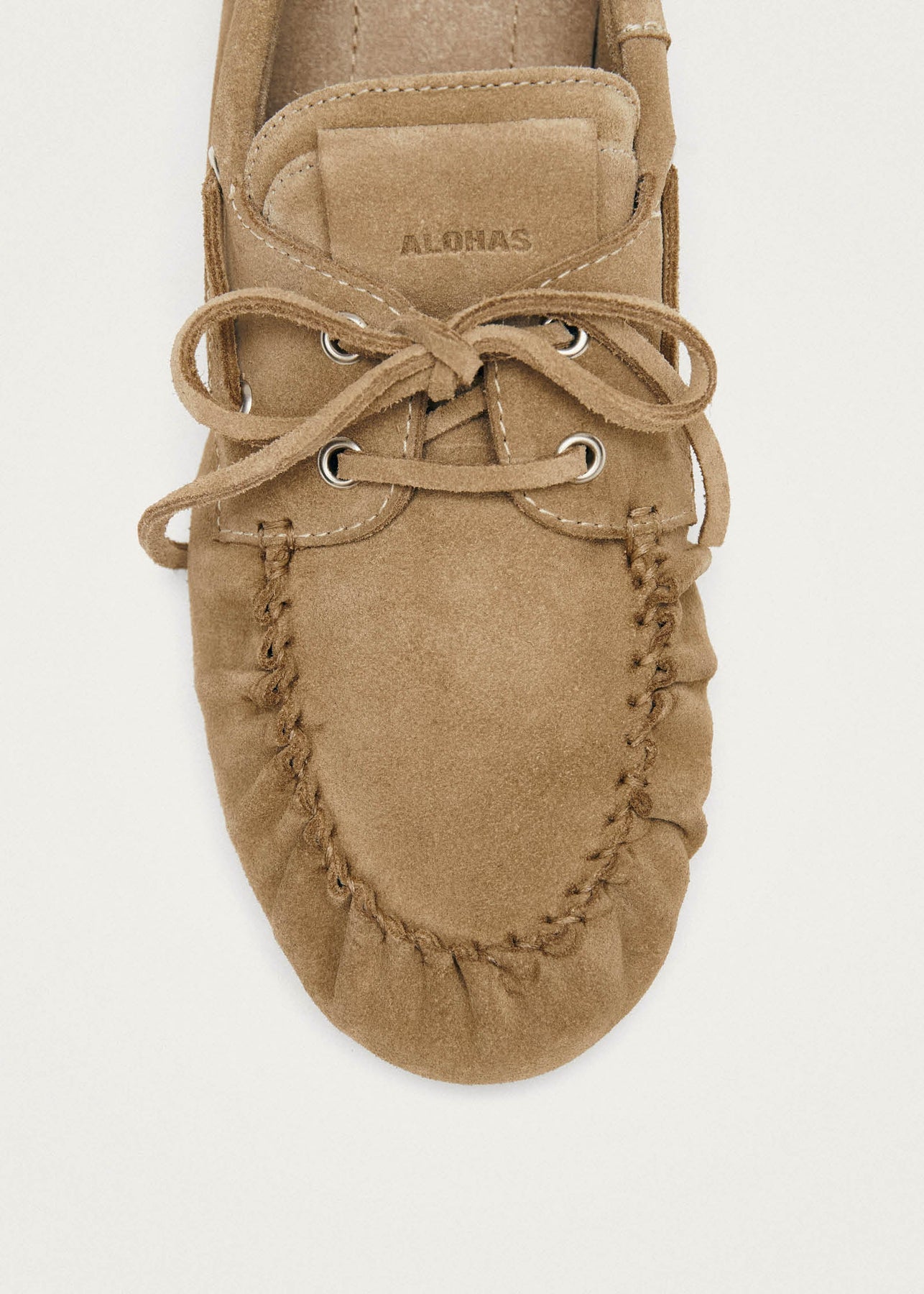 Rowan Leather Loafers - Suede Beige