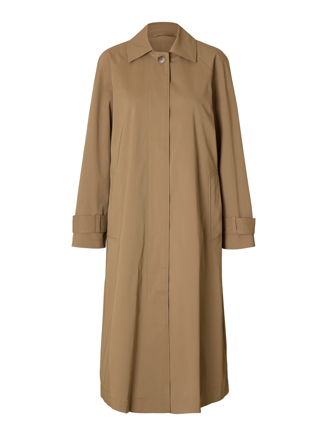Corrie Long Coat - Sepia Tint