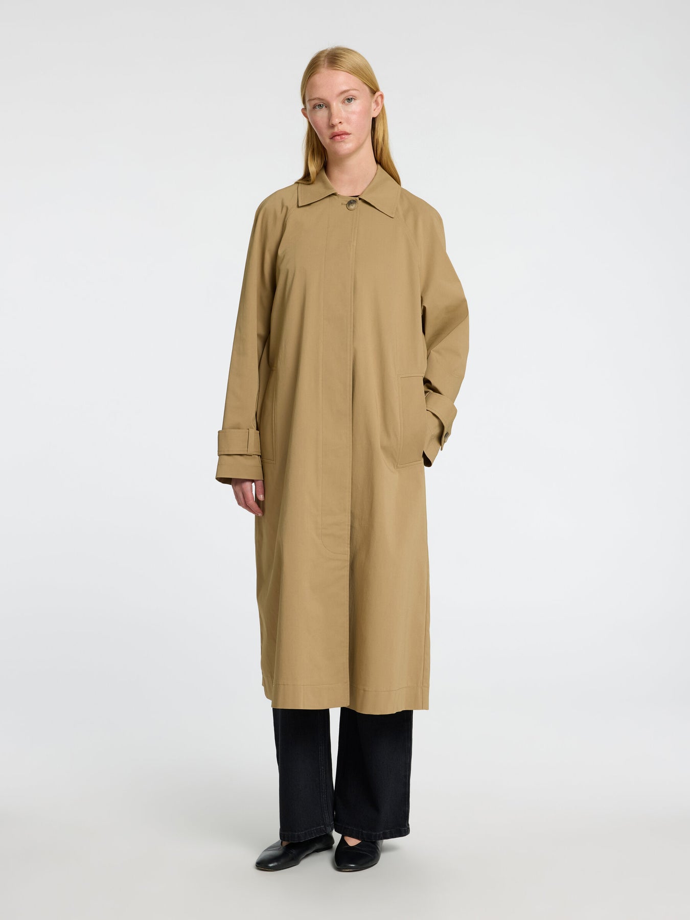 Corrie Long Coat - Sepia Tint