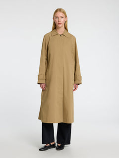 Corrie Long Coat - Sepia Tint