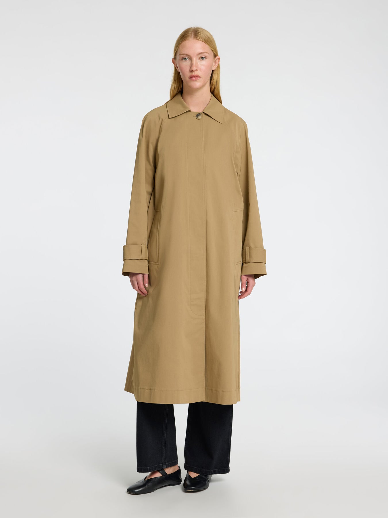 Corrie Long Coat - Sepia Tint