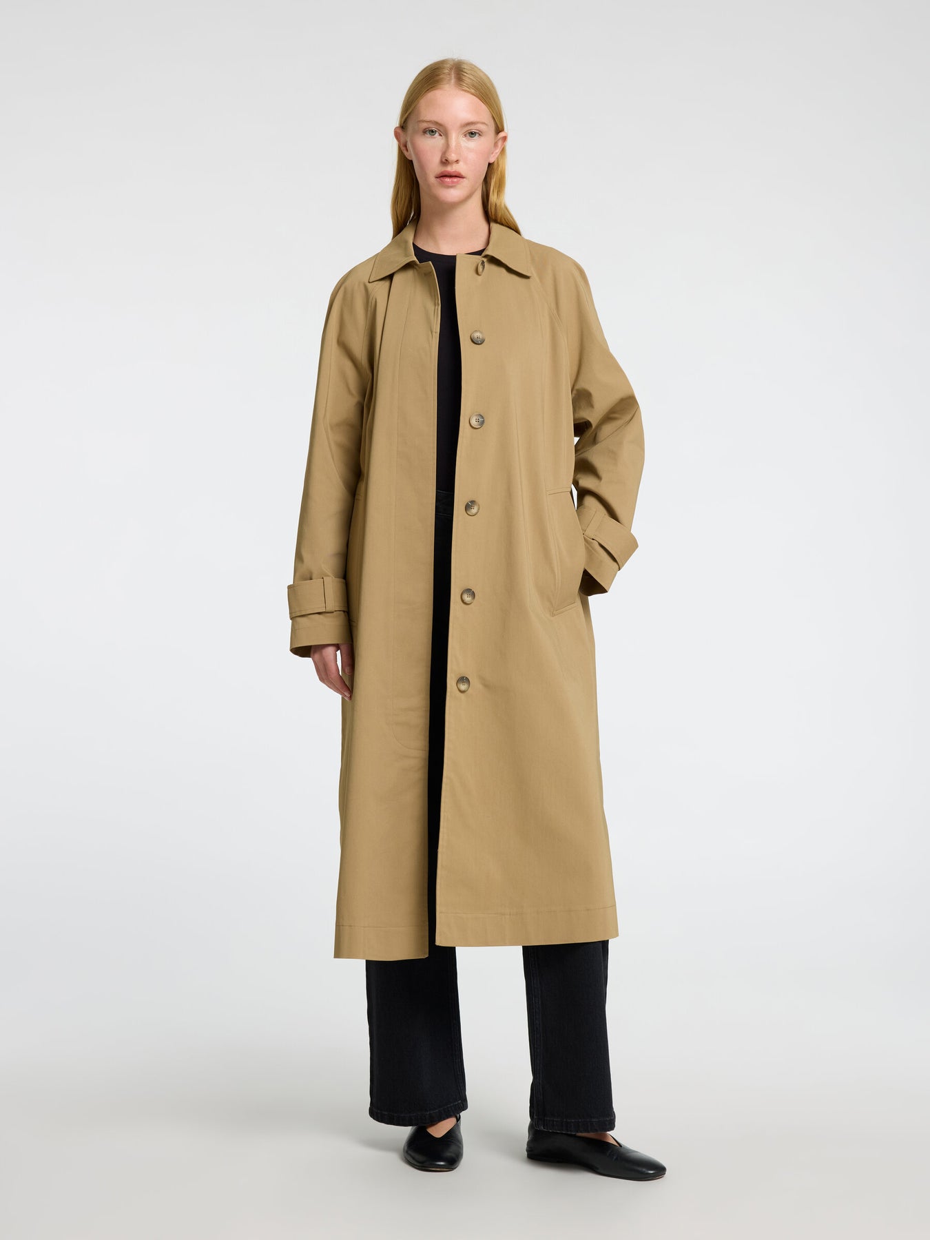 Corrie Long Coat - Sepia Tint