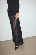 N-Lexanne Skirt - Svart