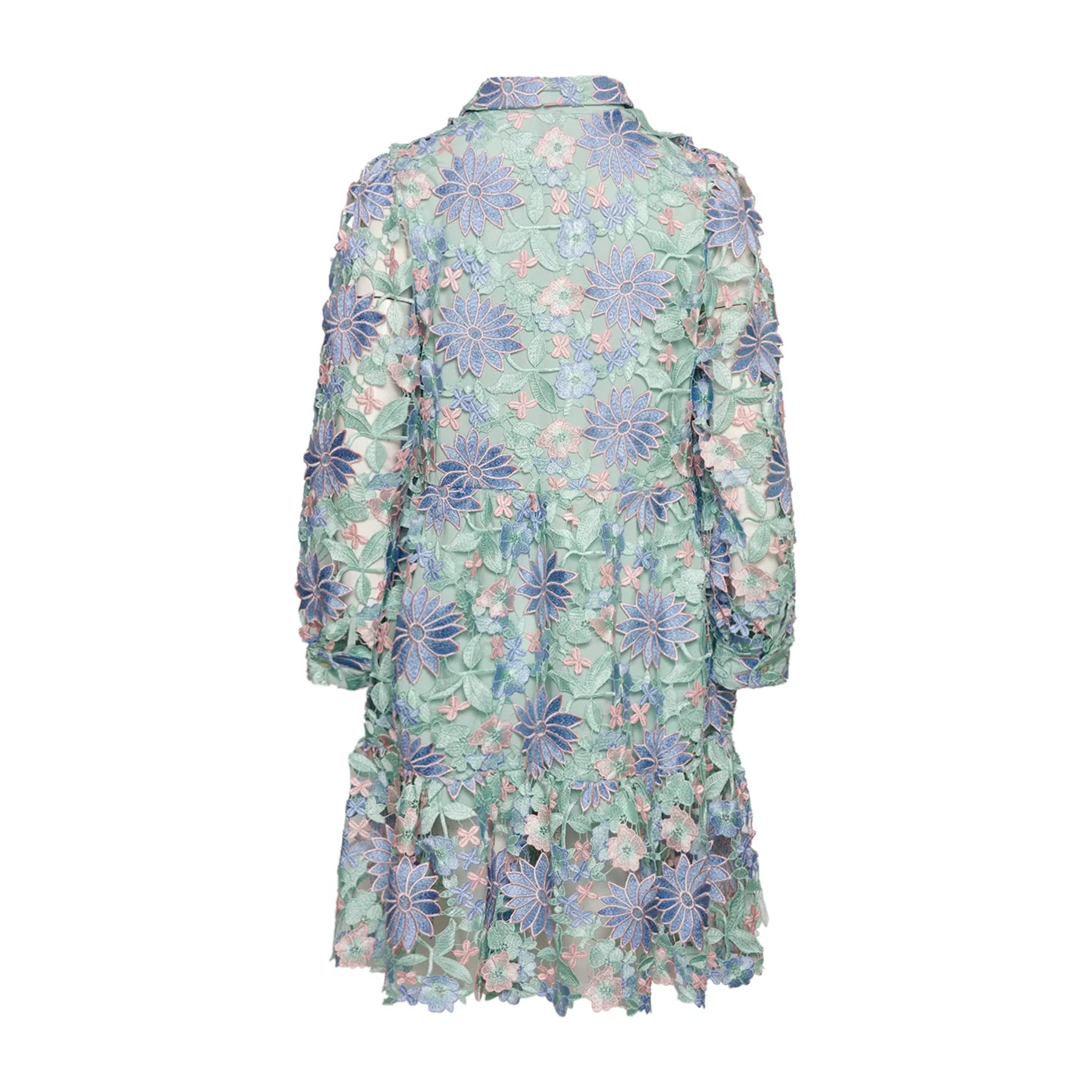 Star Ls Dress - Blue Mix