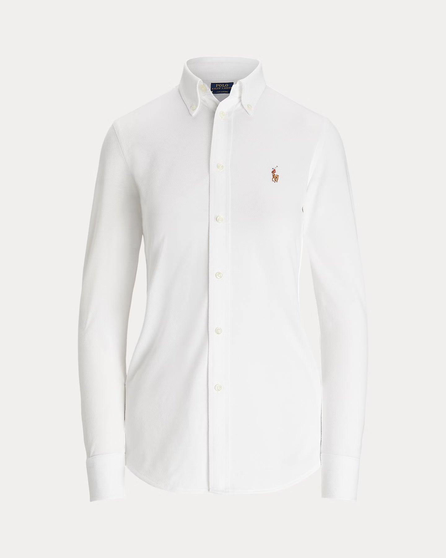 Slim Fit Oxfordskjorta - Vit