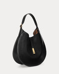 Polo Id Calfskin Large Shoulder Bag - Svart