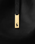 Polo Id Calfskin Large Shoulder Bag - Svart