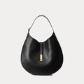 Polo Id Calfskin Large Shoulder Bag - Svart