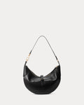 Polo Id Calfskin Mini Shoulder Bag - Black